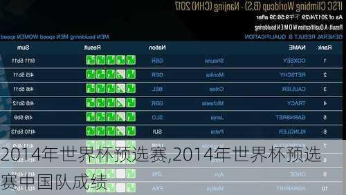 2014年世界杯预选赛,2014年世界杯预选赛中国队成绩