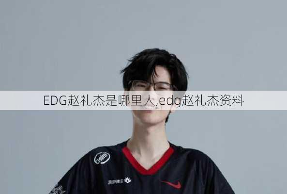 EDG赵礼杰是哪里人,edg赵礼杰资料