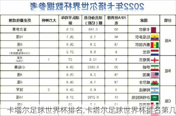 卡塔尔足球世界杯排名,卡塔尔足球世界杯排名第几