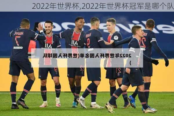 2022年世界杯,2022年世界杯冠军是哪个队