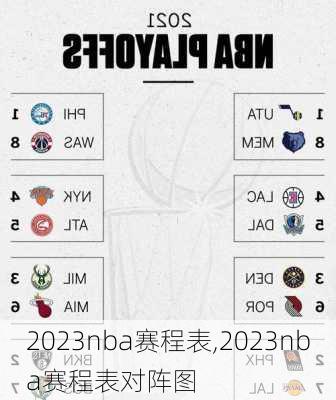 2023nba赛程表,2023nba赛程表对阵图