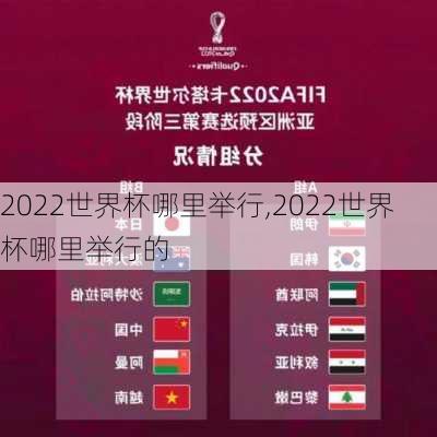 2022世界杯哪里举行,2022世界杯哪里举行的