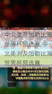 中北美及加勒比海世界杯预选赛,中北美洲及加勒比海世界杯预选赛