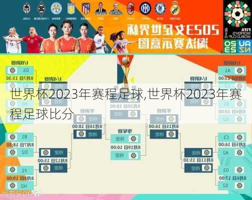 世界杯2023年赛程足球,世界杯2023年赛程足球比分