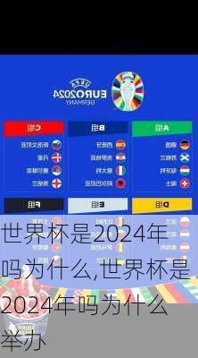 世界杯是2024年吗为什么,世界杯是2024年吗为什么举办