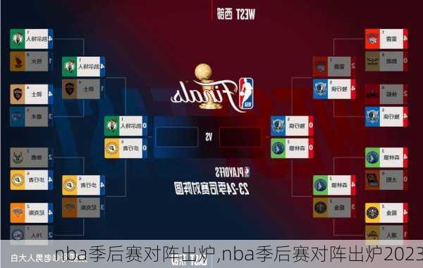 nba季后赛对阵出炉,nba季后赛对阵出炉2023