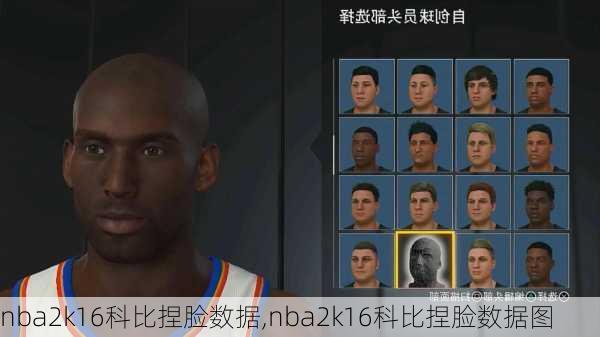 nba2k16科比捏脸数据,nba2k16科比捏脸数据图