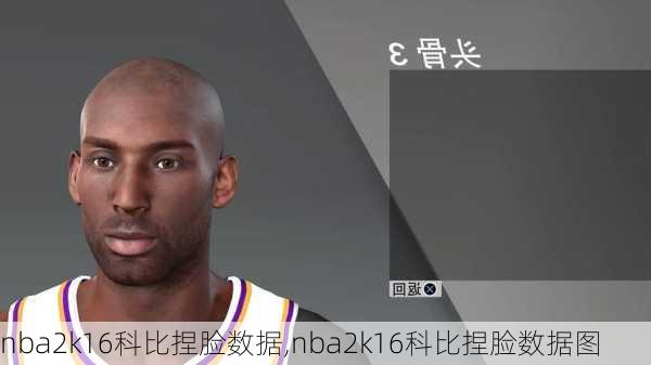 nba2k16科比捏脸数据,nba2k16科比捏脸数据图