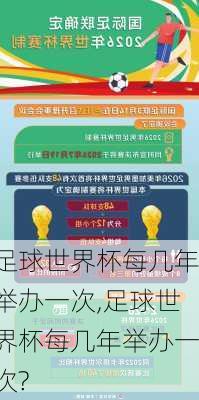 足球世界杯每几年举办一次,足球世界杯每几年举办一次?