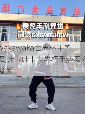 wakawaka世界杯手势舞,哇卡哇卡世界杯手势舞完整版