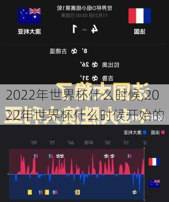 2022年世界杯什么时候,2022年世界杯什么时候开始的