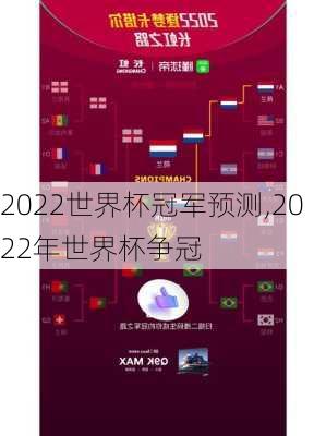 2022世界杯冠军预测,2022年世界杯争冠