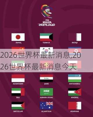 2026世界杯最新消息,2026世界杯最新消息今天