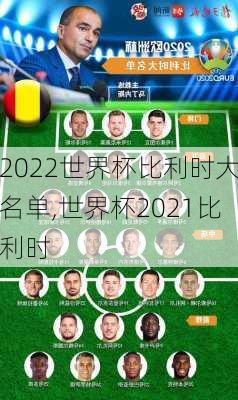 2022世界杯比利时大名单,世界杯2021比利时