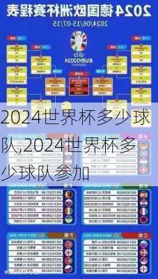 2024世界杯多少球队,2024世界杯多少球队参加