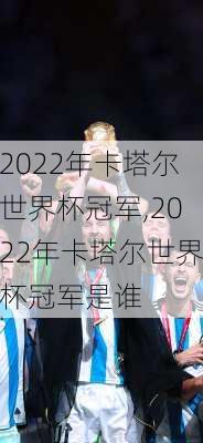 2022年卡塔尔世界杯冠军,2022年卡塔尔世界杯冠军是谁