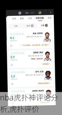 nba虎扑神评论分析,虎扑评价