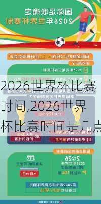 2026世界杯比赛时间,2026世界杯比赛时间是几点钟