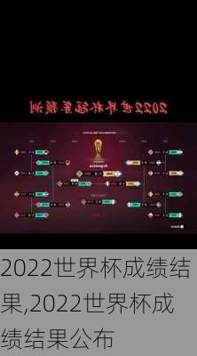 2022世界杯成绩结果,2022世界杯成绩结果公布