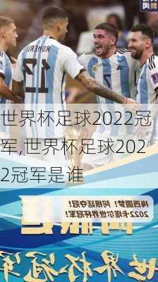 世界杯足球2022冠军,世界杯足球2022冠军是谁