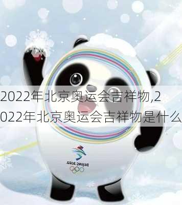 2022年北京奥运会吉祥物,2022年北京奥运会吉祥物是什么