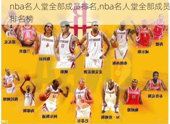 nba名人堂全部成员排名,nba名人堂全部成员排名榜