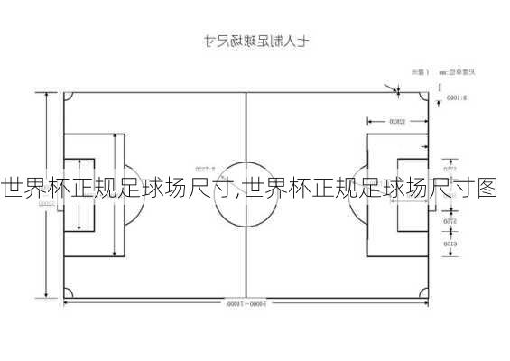 世界杯正规足球场尺寸,世界杯正规足球场尺寸图