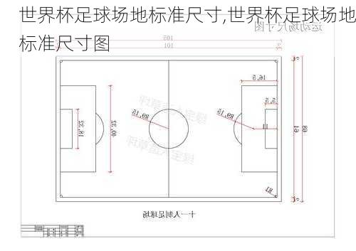 世界杯足球场地标准尺寸,世界杯足球场地标准尺寸图