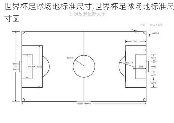 世界杯足球场地标准尺寸,世界杯足球场地标准尺寸图