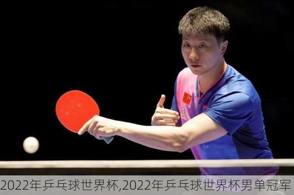 2022年乒乓球世界杯,2022年乒乓球世界杯男单冠军