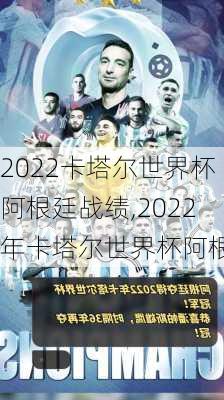 2022卡塔尔世界杯阿根廷战绩,2022年卡塔尔世界杯阿根廷