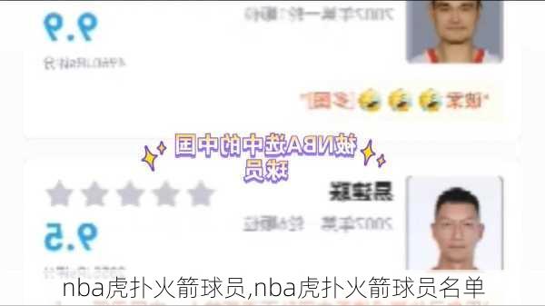 nba虎扑火箭球员,nba虎扑火箭球员名单