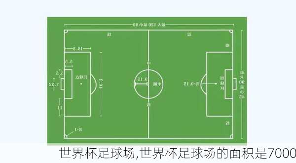 世界杯足球场,世界杯足球场的面积是7000