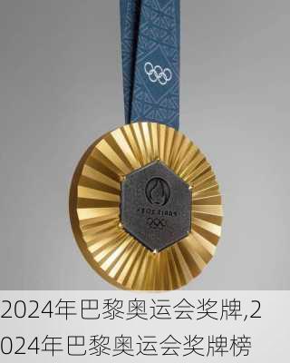 2024年巴黎奥运会奖牌,2024年巴黎奥运会奖牌榜