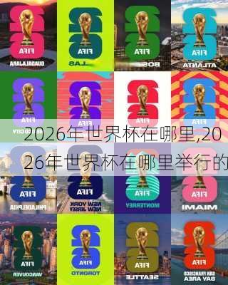 2026年世界杯在哪里,2026年世界杯在哪里举行的