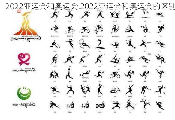 2022亚运会和奥运会,2022亚运会和奥运会的区别