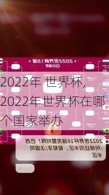 2022年 世界杯,2022年世界杯在哪个国家举办