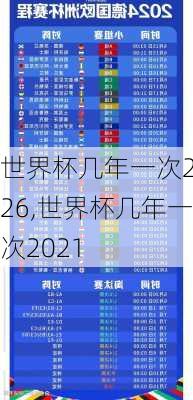 世界杯几年一次2026,世界杯几年一次2021