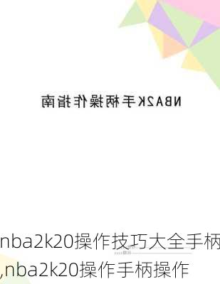 nba2k20操作技巧大全手柄,nba2k20操作手柄操作