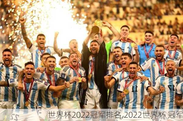 世界杯2022冠军排名,2022世界杯 冠军