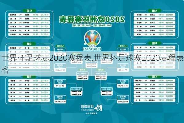 世界杯足球赛2020赛程表,世界杯足球赛2020赛程表格