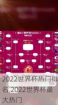 2022世界杯热门排名,2022世界杯最大热门