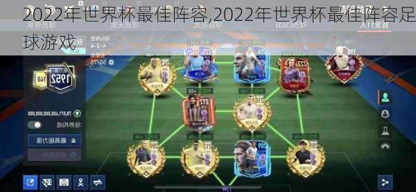 2022年世界杯最佳阵容,2022年世界杯最佳阵容足球游戏