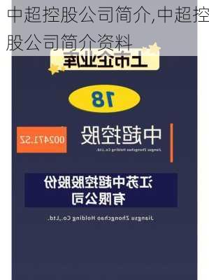 中超控股公司简介,中超控股公司简介资料