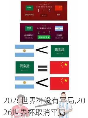 2026世界杯没有平局,2026世界杯取消平局