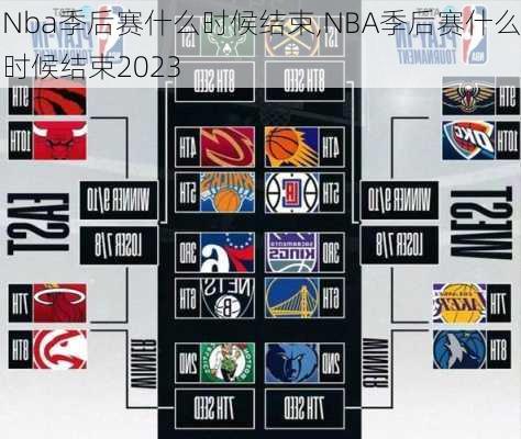 Nba季后赛什么时候结束,NBA季后赛什么时候结束2023