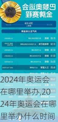 2024年奥运会在哪里举办,2024年奥运会在哪里举办什么时间