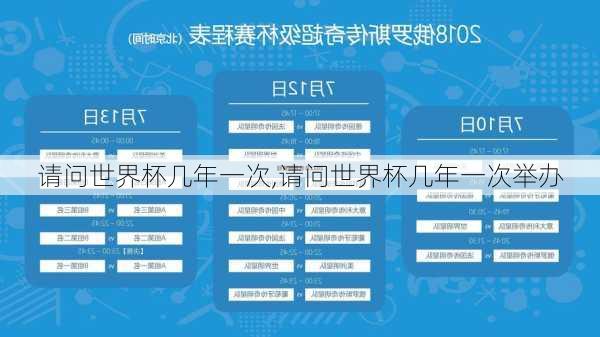 请问世界杯几年一次,请问世界杯几年一次举办