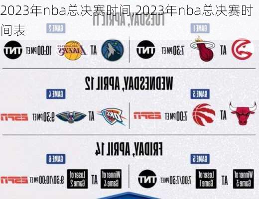 2023年nba总决赛时间,2023年nba总决赛时间表