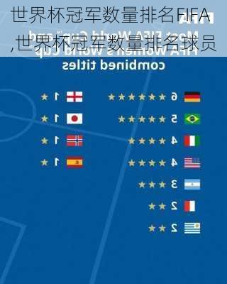 世界杯冠军数量排名FIFA,世界杯冠军数量排名球员